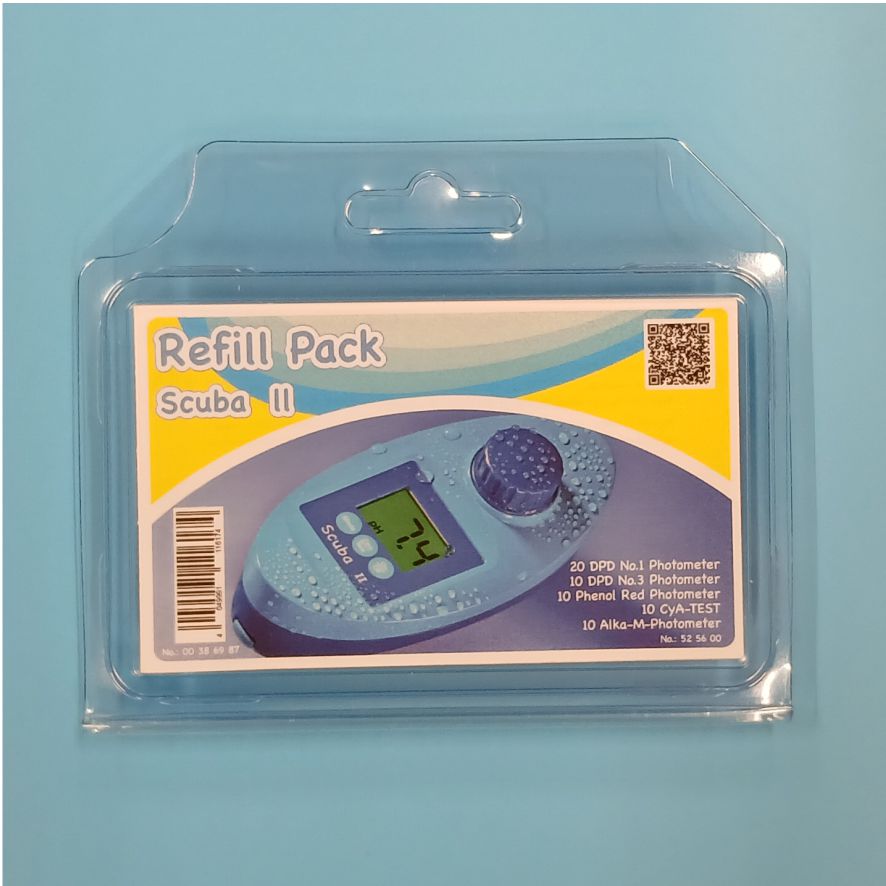 Testitabletit Scuba 2 testeriin
